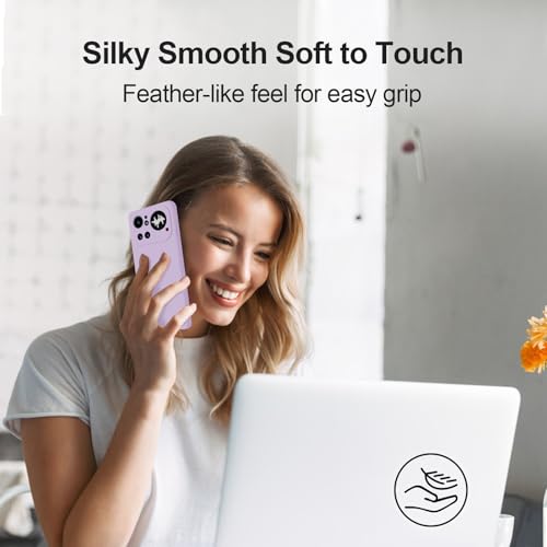 GiiYoon Silicone Case for Nothing Phone 4a Pro, Purple - color: Purple, size: Nothing Phone 4a Pro
