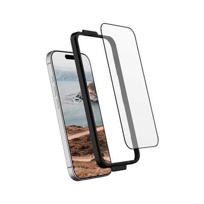 URBAN ARMOR GEAR UAG Designed for iPhone 17 Screen Protector 6.3" Glass Shield - Anti-fingerprint HD Clarity Shatter Proof Tempered Glass,Clear