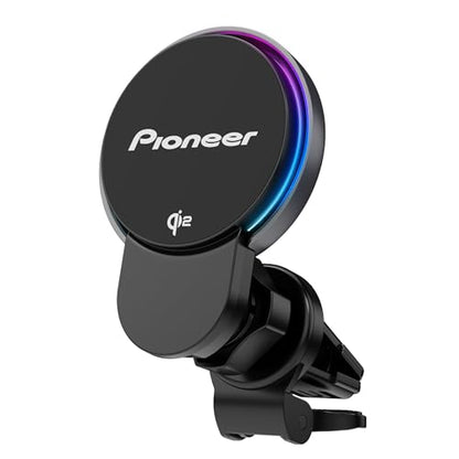 Pioneer Qi2 MagSafe Wireless Car Charger and Phone Mount - style: MagSafe Wireless Charger with Fan