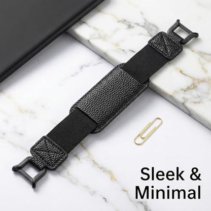 Secure Hand Strap for Kindle and Tablet High Elasticity Lightweight Finger Grip Holder for 6-8" Kindle Tablet E-Book Phone (A) - color: Style A