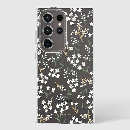 Rifle Paper Co. Samsung Galaxy S24 Ultra Case for Women [6.8"] [12ft Drop Protection] [Wireless Charging] Floral Print Phone Case for Samsung Galaxy S24 Ultra, Anti-Scratch, Shockproof - Petite Fleurs - color: Petite Fleurs