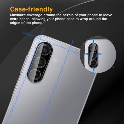 3 Pack Camera Lens Protector for Samsung Galaxy A17 5G - size: Galaxy A17