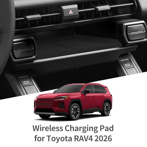 SMABEE Center Console Wireless Charging Mat for Toyota RAV4 2026