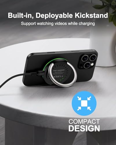 Pixel 11 Pro XL 10a Magnetic Wireless Charger Fast Charging Pad for Google - color: Black