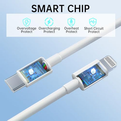 Gartmost for USB C to Lightning Cable, 5Pack [MFi Certified, 5x3.3FT] - size: 3.3ft+3.3ft+3.3ft+3.3ft+3.3ft