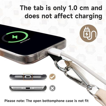 FUVLIFE Cell Phone Lanyard Crossbody, Clip and Go Phone Strap with Wallet | Phone Strap with Zippered Pouch, Adjustable 43”–62”, Datechable Phone Wrist Strap, for Travel Cruise, Women Men Teacher Gift - color: Gold Geometric