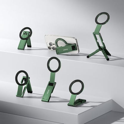 ULANZI MA60 Phone Tripod for Magsafe, Aluminium Mini Phone Stand Green - color: Green