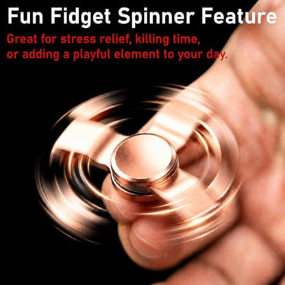 Magnetic Phone Stand Fidget Spinner for Adults Metal Toy Phone Grip