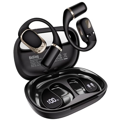 Open Ear Earbuds, Over Ear Earbuds with Ear Hooks for Running Sports