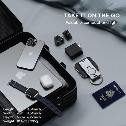 Satechi 3-in-1 Qi2 Wireless Charging Station, 15W Magnetic Charging - size: 3 in 1