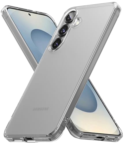Ringke for Samsung Galaxy S25 Plus Case [Fusion Matte Clear] | Oil & Dirt Resistant, Anti-Fingerprint Technology Prevents Oily Smudges, Frosted Coating Feels Velvety Soft - size: Galaxy S25 Plus