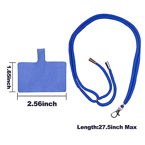 ELANE 8 Pieces Cell Phone Holder Around Neck,Adjustable Crossbody Phone Strap,Cell Phone Lanyard Crossbody Phone Lanyard - color: Colorful