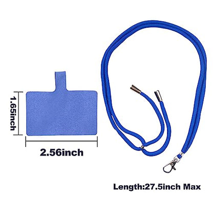 ELANE 8 Pieces Cell Phone Holder Around Neck,Adjustable Crossbody Phone Strap,Cell Phone Lanyard Crossbody Phone Lanyard - color: Colorful