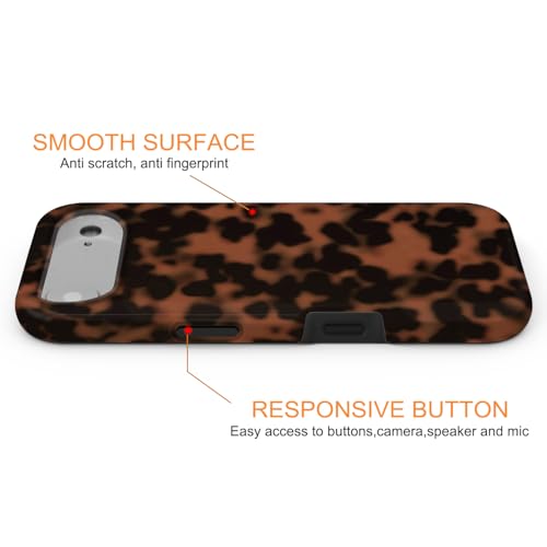 for iPhone 17 Air Case Tortoise Shell Cute Design | [Military Grade Protection], 8FT Drop Resistant Shockproof Heavy Duty Phone Case Cover Women Men for iPhone 17 Air 6.5” - size: iPhone Air