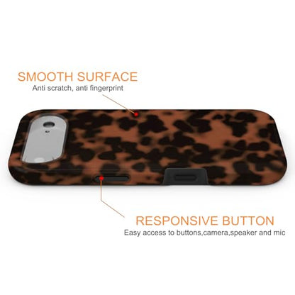 for iPhone 17 Air Case Tortoise Shell Cute Design | [Military Grade Protection], 8FT Drop Resistant Shockproof Heavy Duty Phone Case Cover Women Men for iPhone 17 Air 6.5” - size: iPhone Air