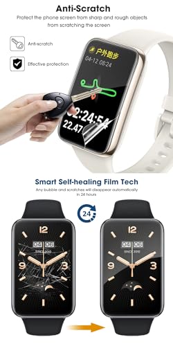 (8pcs) Smartwatch Hydrogel film for HUAWEI Watch FIT 3 / FIT 4 /Pro 1.82" - color: Watch FIT 3 / FIT 4 / FIT 4 Pro 1.82"
