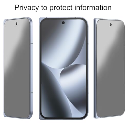 3 Pack Privacy Matte Screen Protector For Google Pixel 10 Pro Fold, Front Outer Anti-Glare Anti-Spy Screen Protector Soft Film