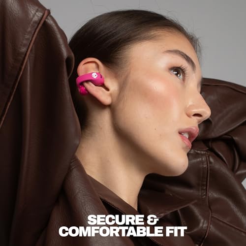 Skullcandy Push 720 Open Wireless Open-Ear Bluetooth Earbuds - Crazy Pink - color: Crazy Pink