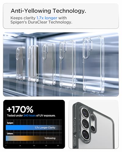 Spigen for Galaxy S26 Ultra Case, Ultra Hybrid [No Magnet Ring][Anti-Yellowing] - Space Crystal - color: Space Crystal, size: Galaxy S26 Ultra
