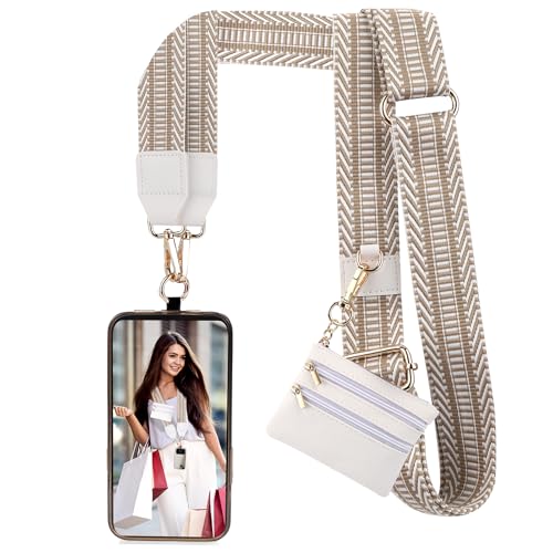 XANGNIER Clip and Go Strap for Phone with Wallet Crossbody,Multicolor 20 - color: Multicolor 20