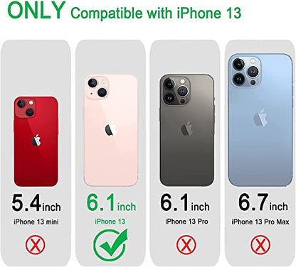 JJGoo Compatible with iPhone 13 Case, Glitter Soft TPU Shockproof Protective Bumper Cover, Sparkle Bling Sparkly Cute Slim Women Girls Phone Case for iPhone 13, 6.1inch, Gradient Glitter Pink - color: Gradient Pink