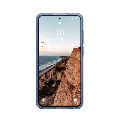 URBAN ARMOR GEAR UAG Designed for Samsung Galaxy S25 FE Case Dot - Magnetic Charging Compatible Rugged Military Grade MIL-STD Protective Cover, Cloud Blue - color: Dot - Cloud Blue