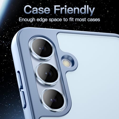JETech Camera Lens Protector for Samsung Galaxy S24 FE, Blue, 1 Set - color: Blue