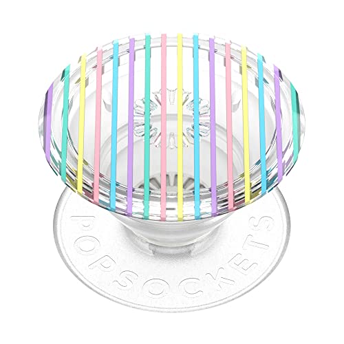 PopSockets Adhesive Phone Grip, Holder, Phone Stand, Rainbow - Translucent Colorblock - color: Colorblock, style: Adhesive