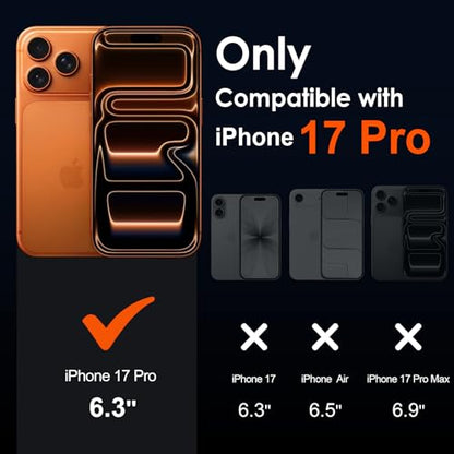 ivoler Camera Lens Protector for iPhone 17 Pro 6.3'', 4-Pack - size: iPhone 17 Pro 6.3''