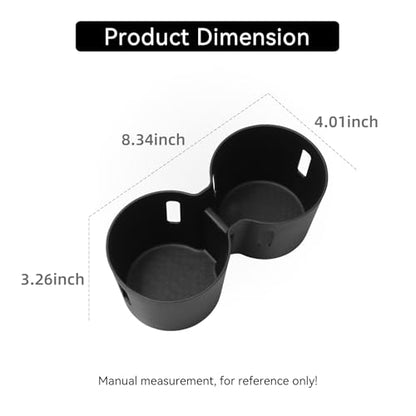 smabee Console Console Cup Holder Insert for Hyundai IONIQ 9 2026