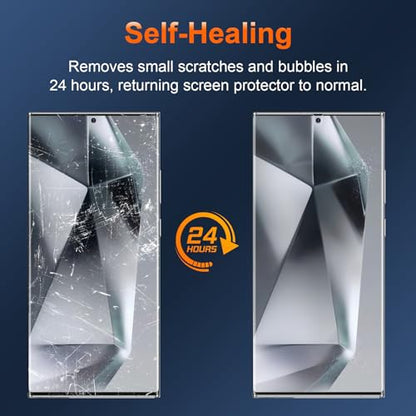 Matte TPU Screen Protector for Samsung Galaxy S24 Ultra (Not Glass) - size: Galaxy S24 Ultra
