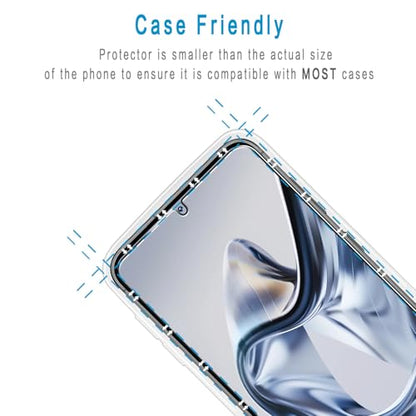2+2 Pack Screen Protector for Samsung Galaxy S25 Tempered Glass - color: Samsung Galaxy S25-Clear