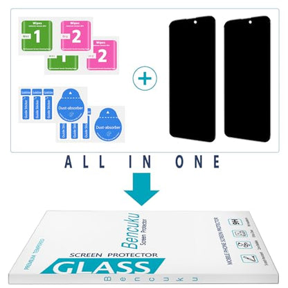 Privacy Screen Protector for iPhone 15 Pro Max Tempered Glass - size: iPhone 15 Pro Max 6.7-inch