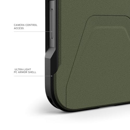 URBAN ARMOR GEAR UAG Designed for iPhone 16 Pro Max Case 6.9" Civilian - Compatible with MagSafe Charging Rugged Slim Sleek Shockproof Anti-Slip Military Grade Protective Cover, Olive Drab - color: Civilian - Olive Drab