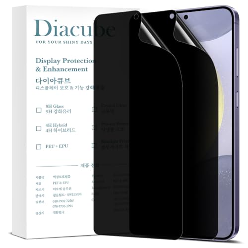 For Samsung Galaxy S24 Plus/S25 Plus [Upgraded 27°] Privacy Screen Protector [2 PACK][Fast Fingerprint ID Unlock][Anti-Spy PET Film][Easy Installation with Alignment Jig] [Scratch Resistant] - size: Galaxy S24 Plus/S25 Plus