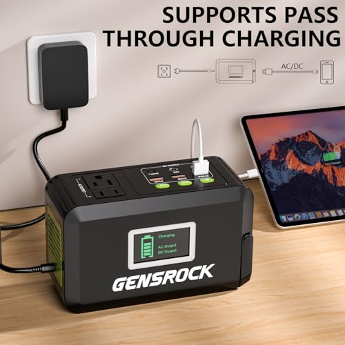 GENSROCK Portable Power Bank, 24,000mAh Portable Laptop Charger - color: Green