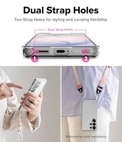 Ringke for Samsung Galaxy S26 Ultra Case [Fusion Matte Clear] | Oil & Dirt Resistant, Anti-Fingerprint Technology Prevents Oily Smudges, Frosted Coating Feels Velvety Soft - size: Galaxy S26 Ultra