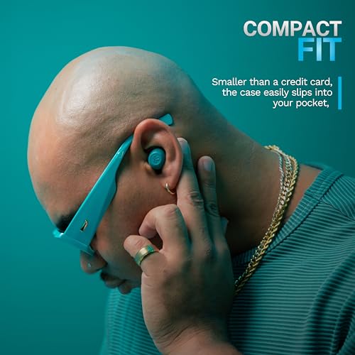 JLab Go Pop ANC True Wireless Earbuds with Dual Connect, Teal - color: Teal