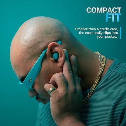 JLab Go Pop ANC True Wireless Earbuds with Dual Connect, Teal - color: Teal