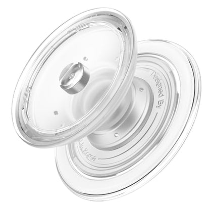 Sinjimoru Magnetic Phone Grip for MagSafe, Soft Silicone, Crystal Clear - color: Crystal Clear