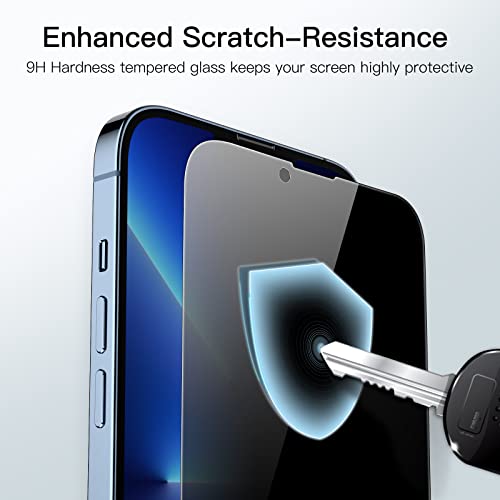 JETech Privacy Screen Protector for iPhone 13 Pro Max, 2-Pack - size: iPhone 13 Pro Max