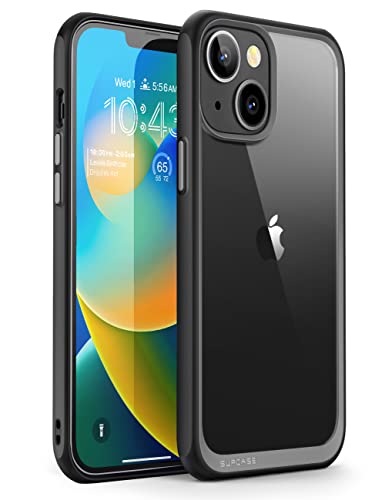 SUPCASE Unicorn Beetle Style Series Case for iPhone 14 Plus 6.7 Inch (2022), Premium Hybrid Protective Slim Clear Case (Black) - color: Black, size: iPhone 14 Plus 6.7"