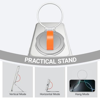 Grat 3 for Magsafe Magnetic Phone Grip Stand, Silver - color: Stand-Silver