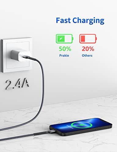 Lightning Cable 3ft 2Pack, [Apple MFi Certified] iPhone Charger Cable - color: Grey, size: 3FT, style: USB A to Lightning
