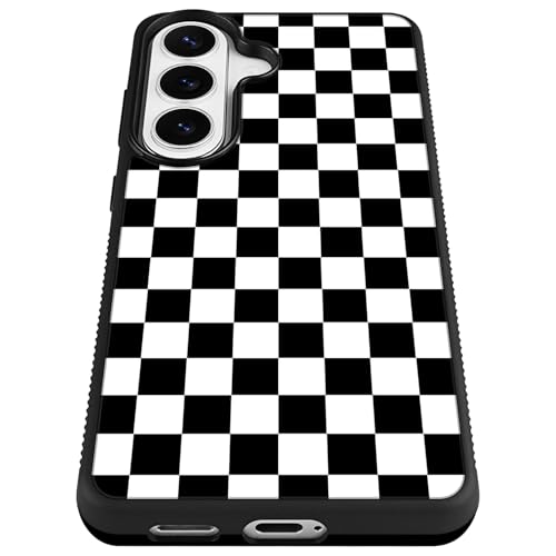 Magnetic for Samsung Galaxy S26 Case Checkered Pattern - color: Checkered