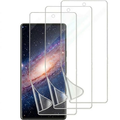 3 Pack for Google Pixel 7A Screen Protector [Not Glass], Anti-Scratch, Compatible Fingerprint, Full Adhesive Flexible Film for Google Pixel 7A - size: for Google Pixel 7A