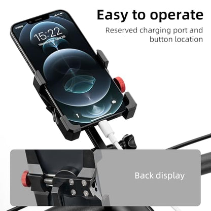 ROCKBROS Aluminum Bike Phone Mount for 4.7-7.1" Phones Handlebar Mount - style: Handlebar Mount