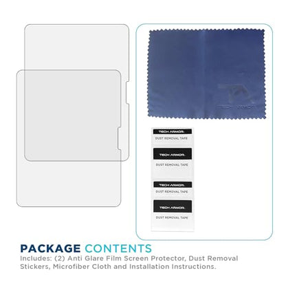Tech Armor for iPad Air 11 M4, iPad 10th,Anti-Glare Screen Protector 2 Pack