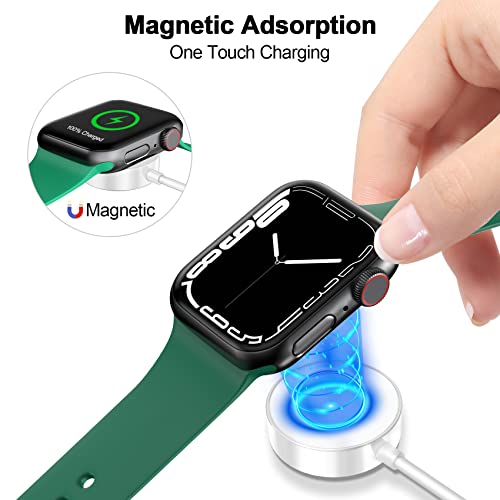 2026 Upgraded Magnetic Fast Charging Cable for Apple Watch Charger - color: A-White, size: 1.5M