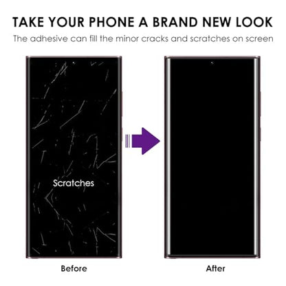 [3 Pack] Galaxy S22 Ultra Screen Protector, [Fingerprint-ID Compatible][Scratches Repair] UV Tempered Glass shield for Samsung S22 Ultra 5G - color: for Galaxy S22 Ultra (HD Glass)